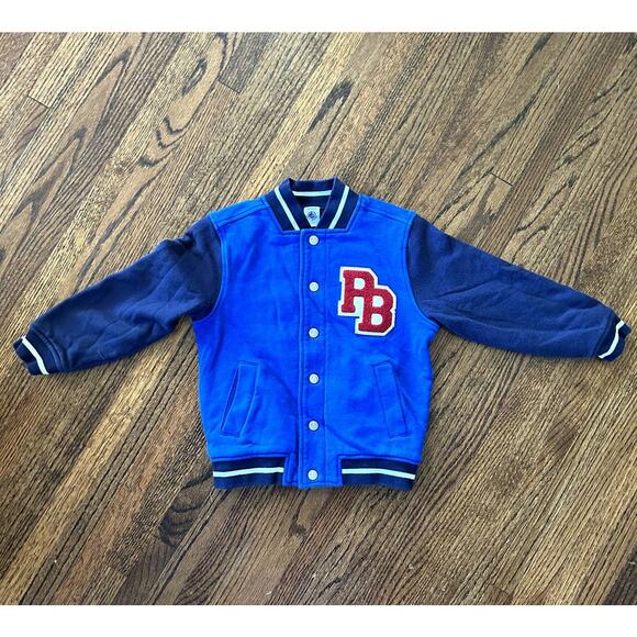 Petit Bateau Other - Petit Bateau Boy's Varsity Jacket in Lined Cotton - 116cm / 6 years